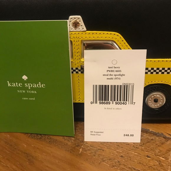 Kate Spade NYC taxi wallet - Picture 6 of 8